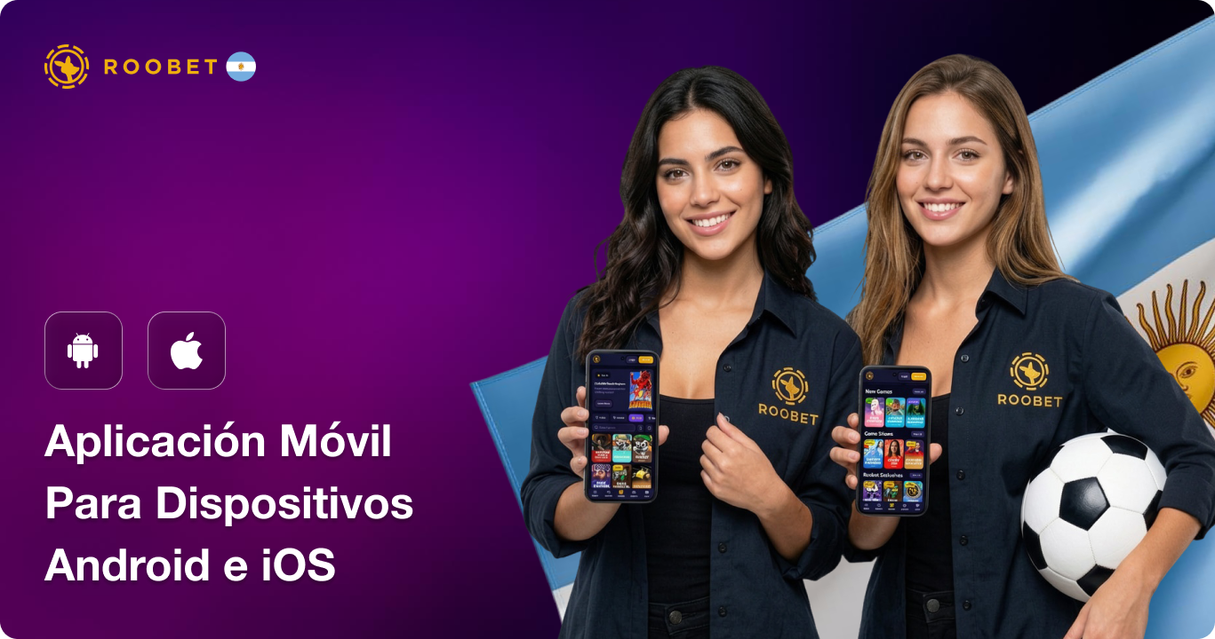 Roobet app - Descargar Android e iOS y versión móvil en Argentina