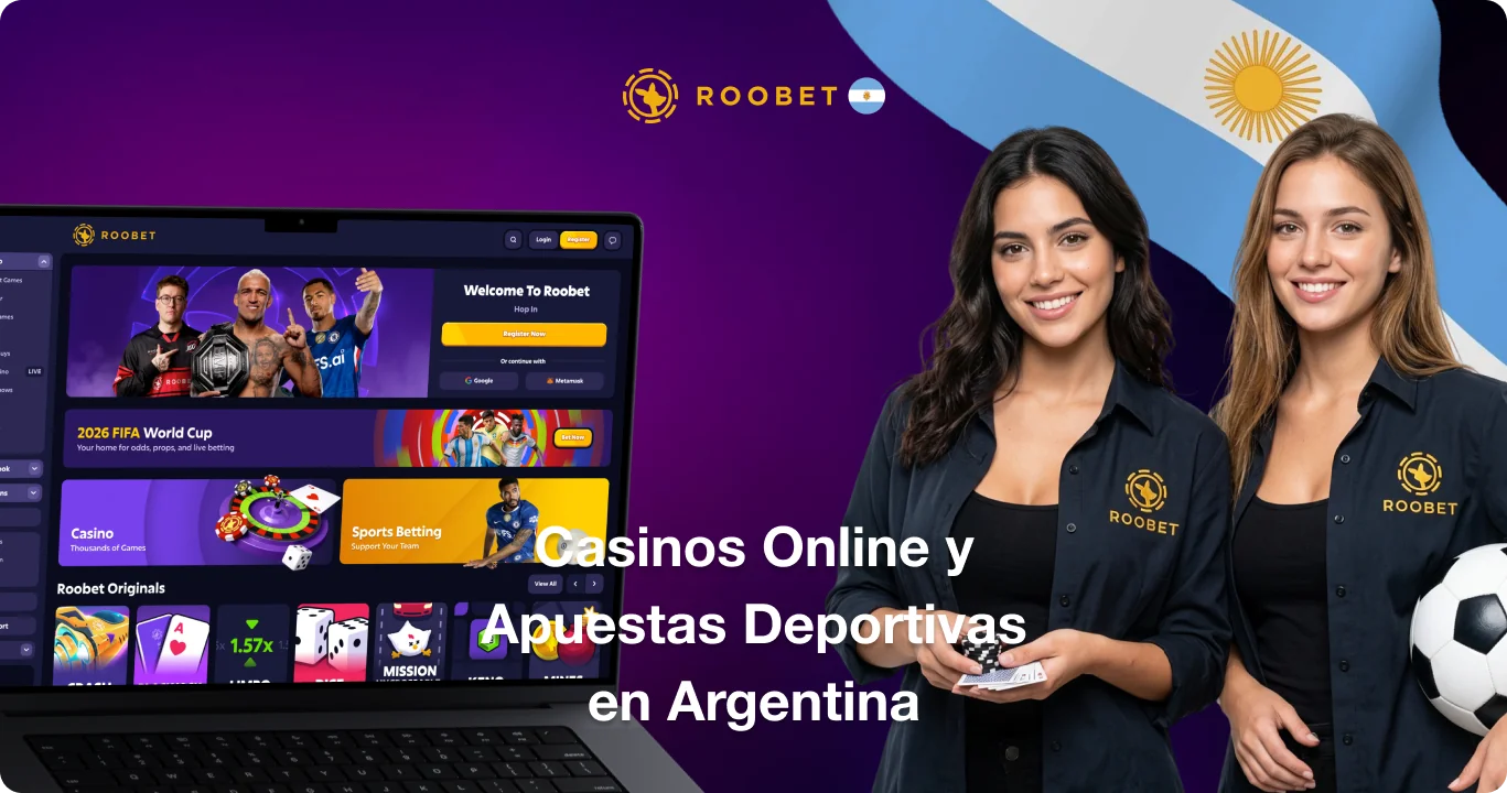 Roobet - Casino Online y Apuestas Deportivas en Argentina 2026