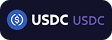 Logotipo del sistema de pago USDC