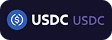Logotipo del sistema de pago USDC
