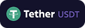 Logotipo del sistema de pago USDT (TRC-20)
