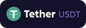 Logotipo del sistema de pago USDT (TRC-20)